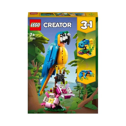 LEGO Creator - Loro exótico 3 en 1 - 31136