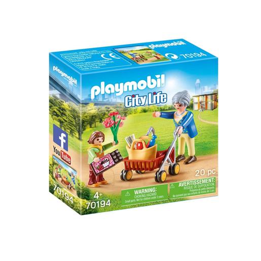 Playmobil - Abuela con Niña 70194