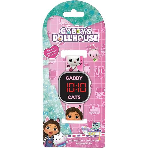 Gabby's Dollhouse - Reloj LED Gabby
