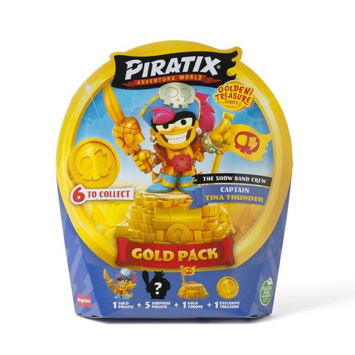 Piratix - Gold Pack sorpresa serie Golden Treasure
