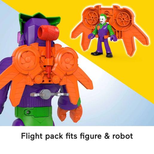 Imaginext - Robot Super Friends con luces, sonidos, figura y accesorios ㅤ