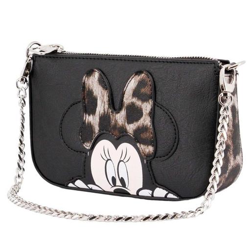 Minnie Mouse - Bolso Bandolera Classy Negro