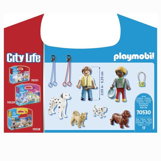Playmobil - Maletín paseo de perros 70530