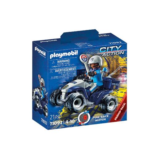 Playmobil - Policía Speed Quad - 71092