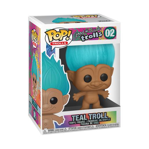 Trolls - Troll Pelo Turquesa - Figura Funko POP