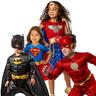 DC Cómics - Disfraz Flash clásico con pecho musculoso y máscara para Halloween y Carnaval ㅤ