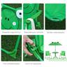 Conjunto De Picnic Infantil Plegable Con Sombrilla Verde Outsunny
