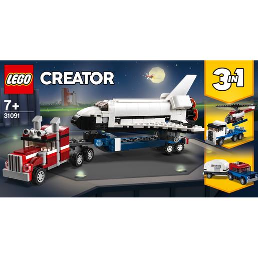 Transporte de la Lanzadera 31091 juguete de veh/ículo para construir LEGO Creator