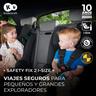 Kinderkraft - Silla de auto Safety Fix 2 i-Size (76-150 cm) Gris