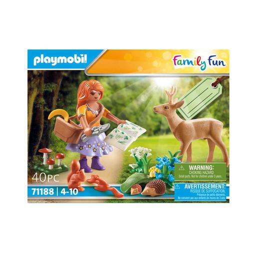 Playmobil - Playmobil Family Fun - Set de Botánica ㅤ