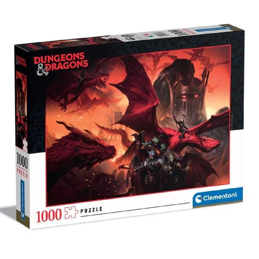 Clementoni - Puzzle 1000 piezas Dungeons & Dragons