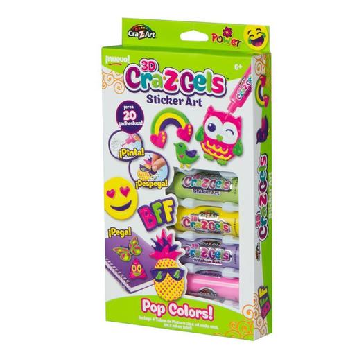 Cra-Z-Gels 3D Decora tu Mundo (varios colores)