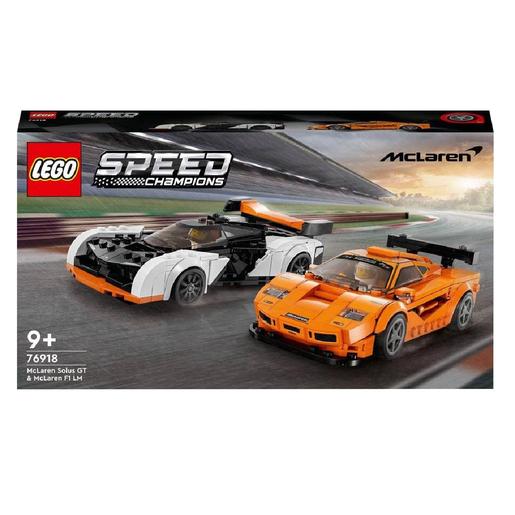 Lego Speed Champions - McLaren Solus GT y McLaren F1 LM - 76918