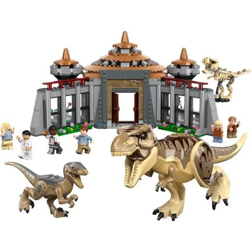 LEGO Jurassic World - Centro de visitantes: T. Rex y ataque del Raptor - 76961