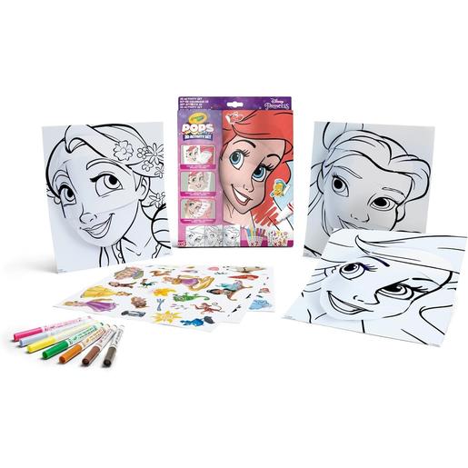 Crayola - Princesas Disney - Juego de actividades 3D Pops Disney Princess ㅤ