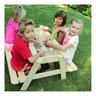 Mesa infantil de picnic con arenero