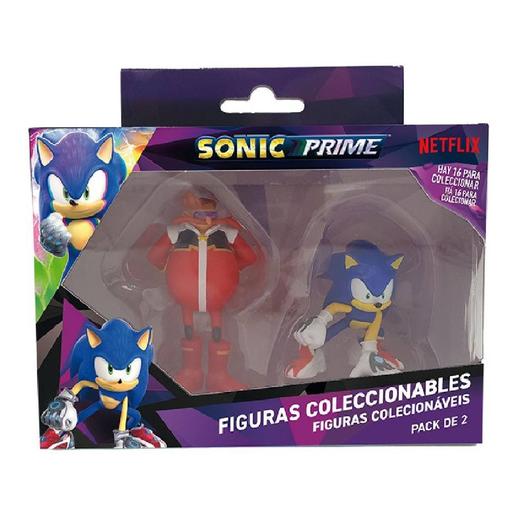 Sonic - Pack 2 figuras coleccionables (Varios modelos) ㅤ