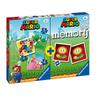 Ravensburger-Super Mario-Pack juego de memoria + 3 puzzles