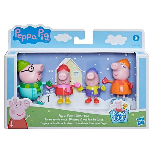 Peppa Pig - Aventuras en familia - Pack 4 figuras