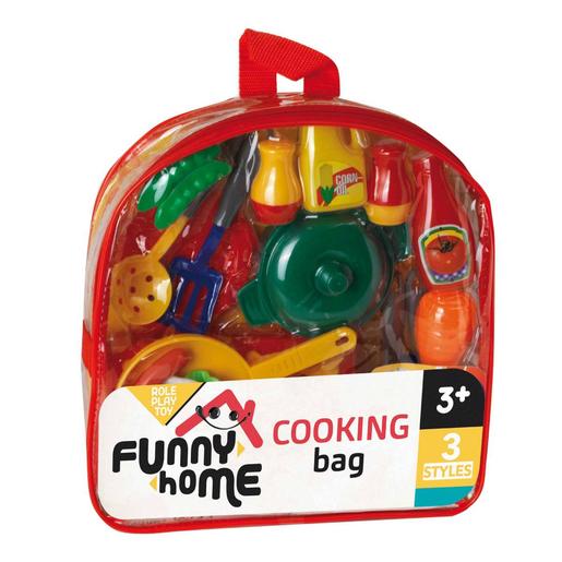 Funny Home - Mochila con 40 accesorios de cocina (varios modelos)