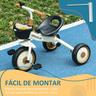 Homcom - Triciclo infantil Bege