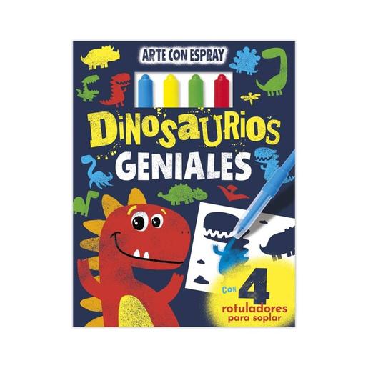 Dinosaurios geniales (Arte con espray)