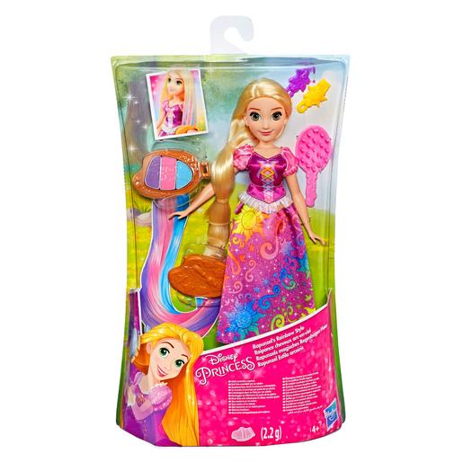 Princesas Disney - Rapunzel Estilo Arcoíris