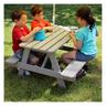 Mesa infantil de picnic de madera tratada