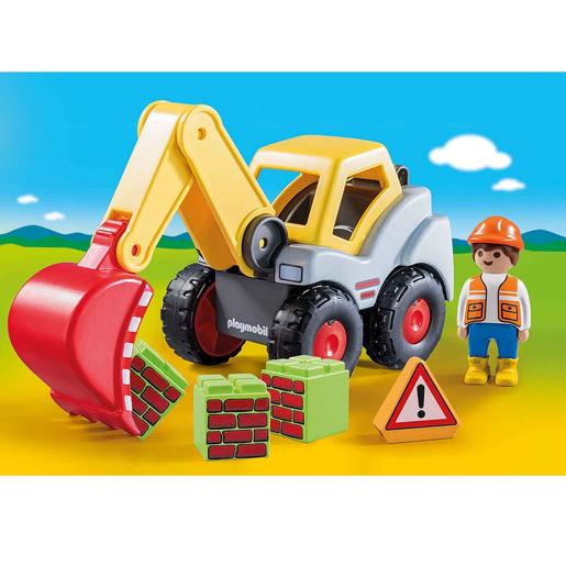 Playmobil 123 - Pala Excavadora - 70125
