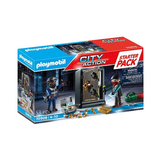 Playmobil - Starter pack caja fuerte - 70908