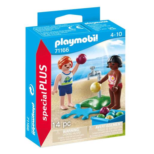 Playmobil - Niños con globos de agua Special Plus ㅤ