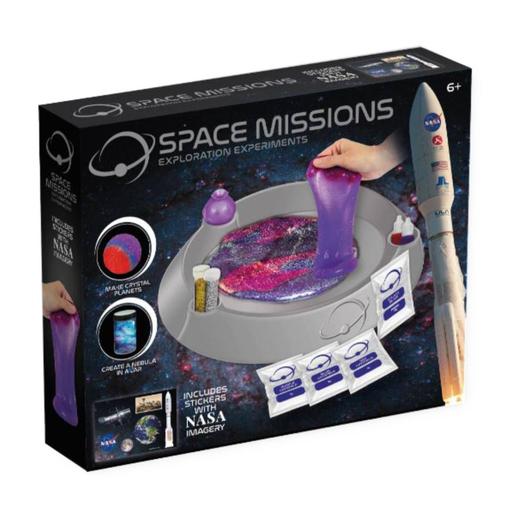 Misión espacial exploración y experimentos