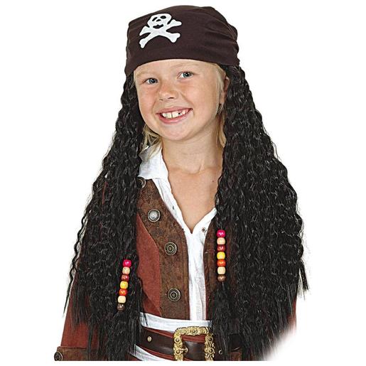 Peluca infantil Pirata