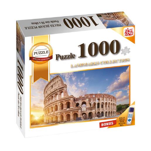 Puzzle 1000 piezas Coliseo Romano con pegamento