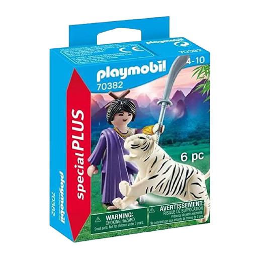 Playmobil - Luchador Asiático con Tigre - 70382