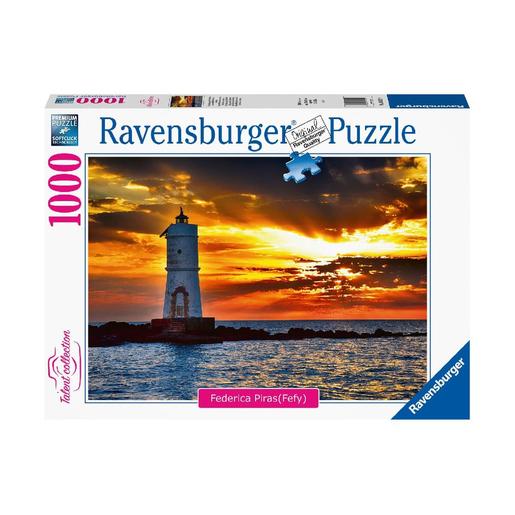 Ravensburger - Puzzle 1000 piezas Faro Cerdeña