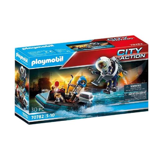 Playmobil - Policia con Mochila Propulsora - 70782
