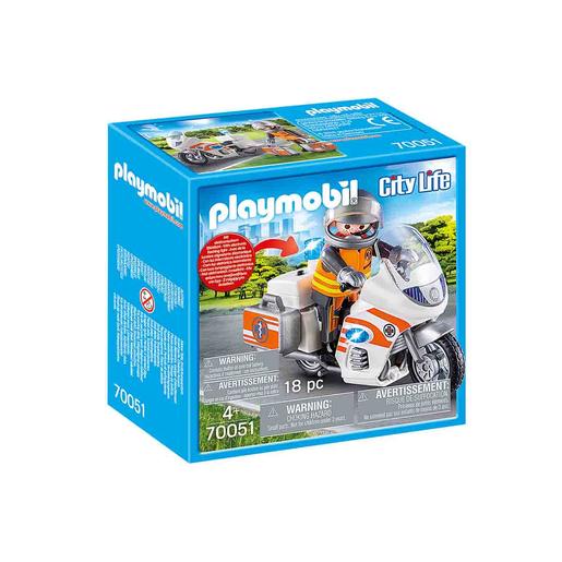 Playmobil - Moto de Emergencias - 70051