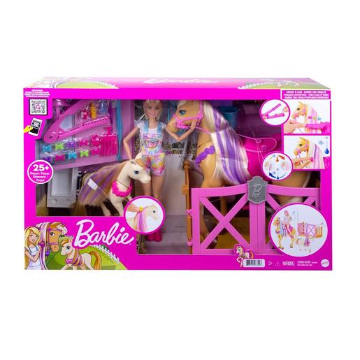 ama de casa Desbordamiento mamífero Barbie - Muñeca con caballo y poni | Catálogo Navidad | Toys"R"Us España