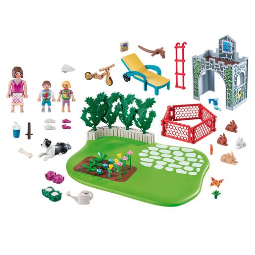 Playmobil - Superset Familia en el Jardín - 70010