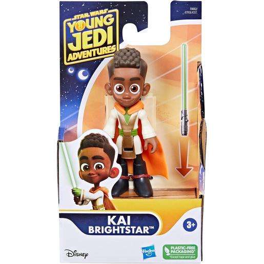 Hasbro - Star Wars - Aventuras Joven Jedi Star Wars, figura de acción de Kai Brightstar, juguetes para niños ㅤ