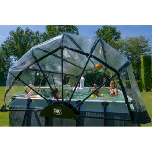 EXIT - Cúpula de piscina rectangular 540 cm