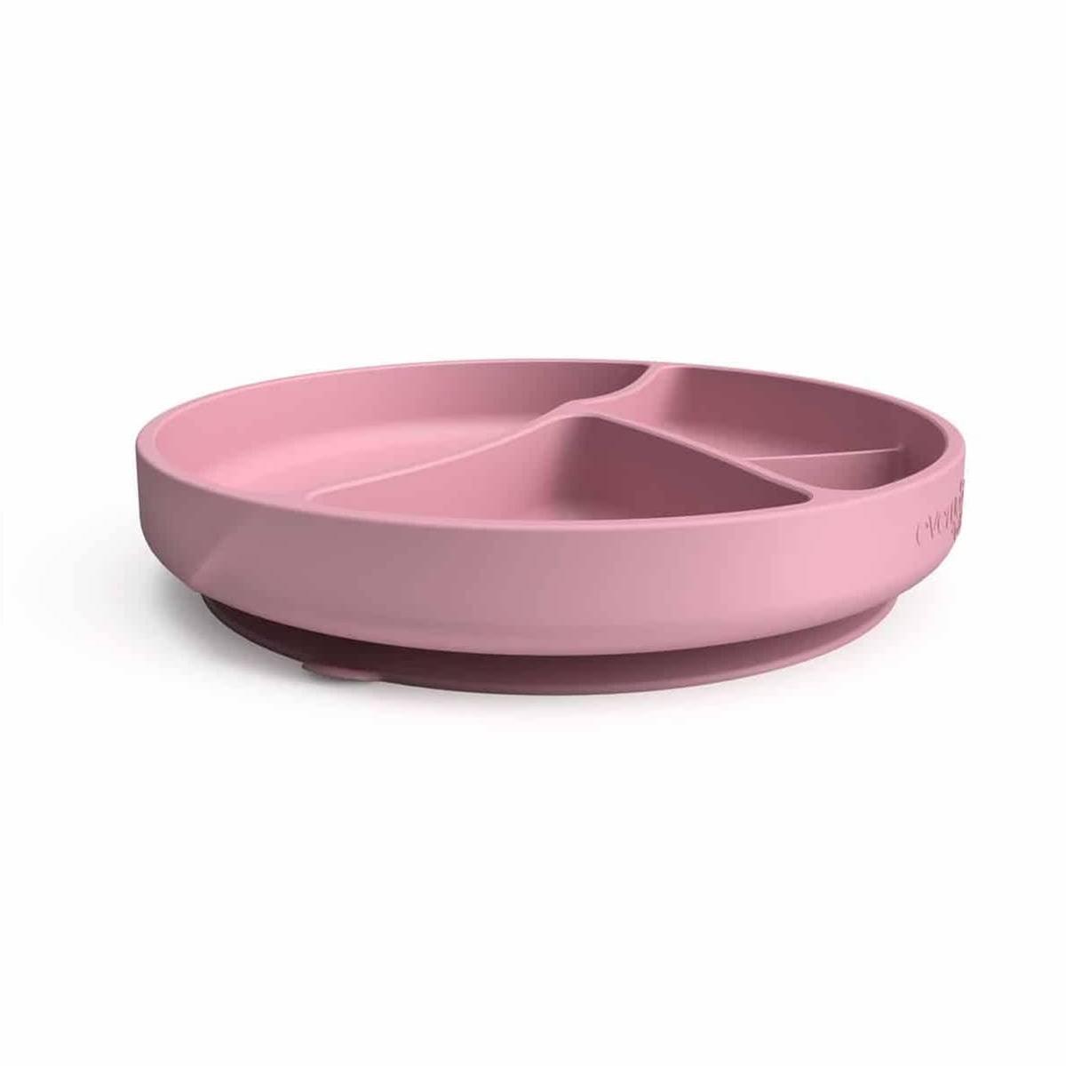 Plato de silicona con ventosa rosa, Alimentación