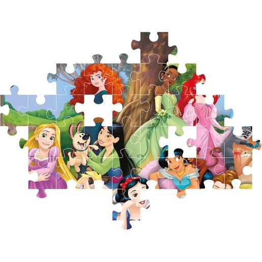 Clementoni - Princesas Disney - Puzzle infantil 104 piezas Princesas Disney ㅤ