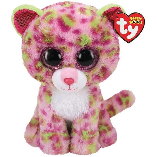 Beanie Boos - Lainey el leopardo rosa - Peluche 24 cm