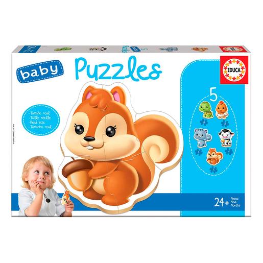 Educa Borrás - Animales - Baby Puzzle