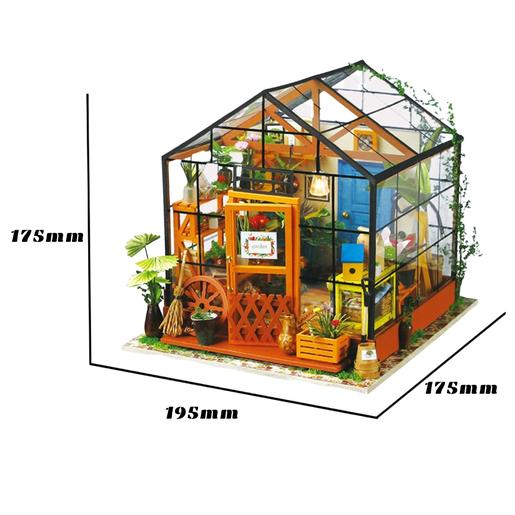 Invernadero de Kathy - Maqueta de madera en 3D