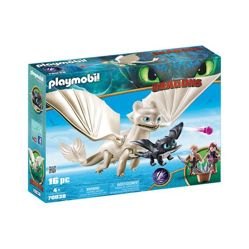 Playmobil - Furia Diurna y Bebé Dragón con Niños - 70038