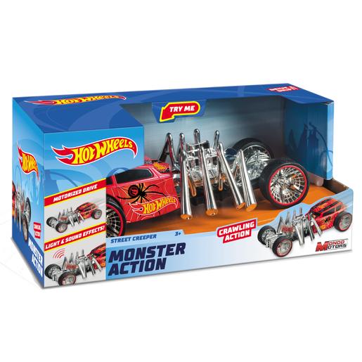 Hot Wheels - Monster Action Street Creeper Luces y Sonidos