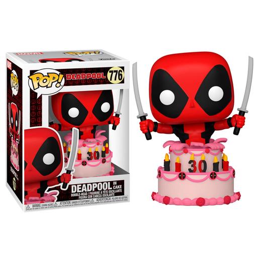 Marvel - Deadpool en la tarta - Figura Funko Pop